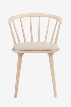 Venture Home - Bobby Spisebordsstol 2-pak - Hvid - Stole - Fra Homeroom