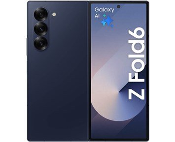 Samsung Galaxy Z Fold6 (512GB) - Navy Blue - Galaxy Z Fold6 − stor telefon som tar lite plats