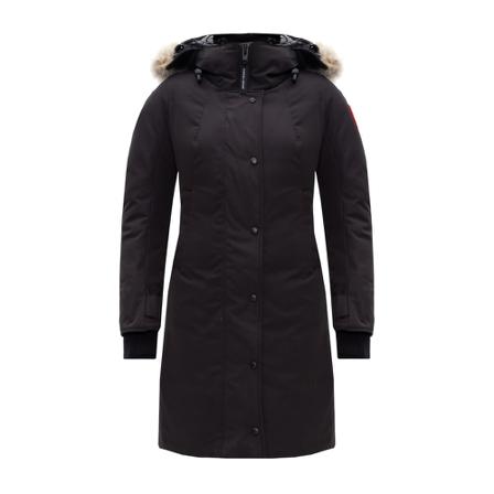Canada Goose, Hooded down jacket Zwart, Dames, Maat:S