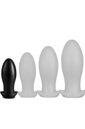 Eggplay Plug Drakar Egg Black Small Grövre analplugg - Blushme.se