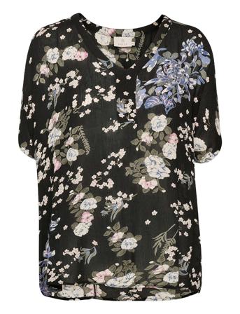 Kaekua Amber Blouse Black Kaffe