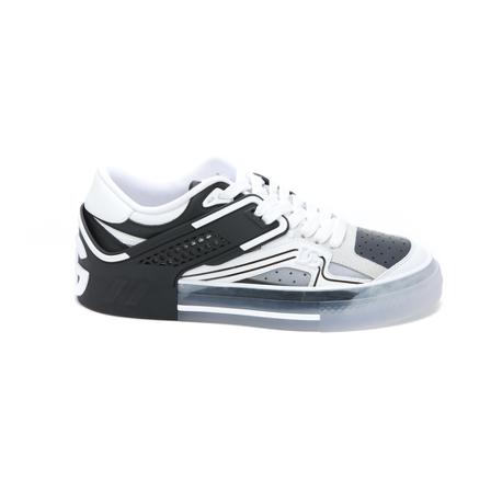 Dolce & Gabbana, Custom 2.Zero Sneakers Zwart, Heren, Maat:41 1/2 EU