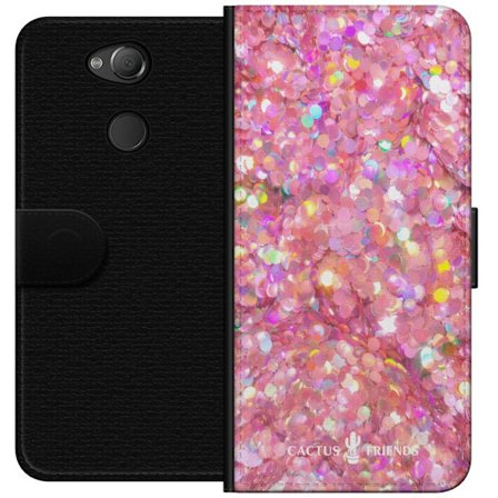 Kompatibelt Lommeboketui til Sony Sony Xperia XA2 Cactus and Friends – PinkGlitter