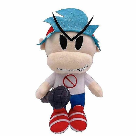 Skid And Pump Friday Night Funkin Plysch mjuka fyllda dockor för barn A