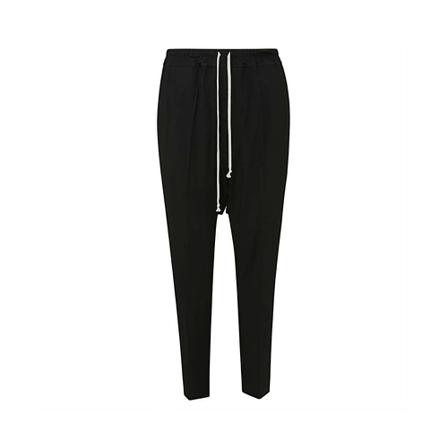 Rick Owens Slim-fit Byxor svart, Herr Byxor, Herr, Storlek: M