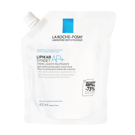 La Roche-Posay Lipikar Syndet AP+ Refill, 400 ml