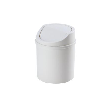 Mini-ty p yd n roskakori Pieni roskakorin putki kannella Makuuhuoneen roskakori White