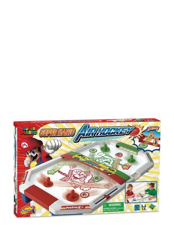 Epoch Games | Super Mario Mario Air Hockey | ONE SIZE