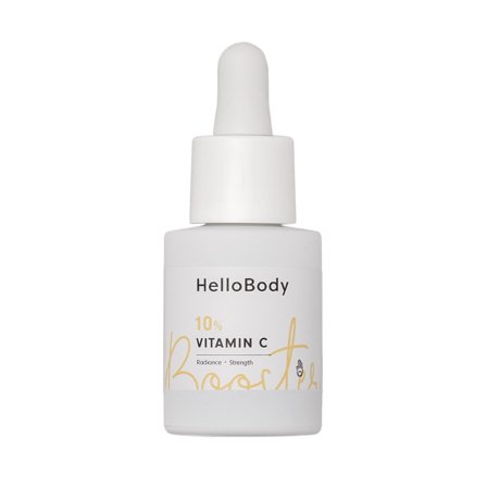 HELLO BODY Booster 10% Vitamin C 15ml - Siero viso effetto globale
