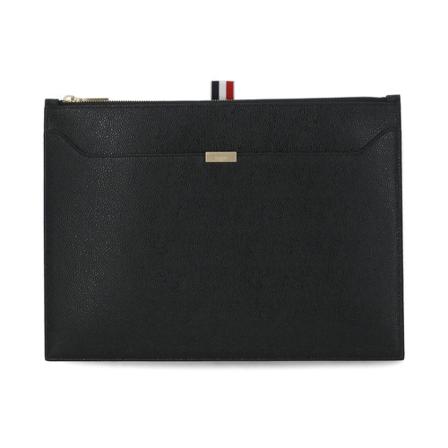 Thom Browne, Clutch Zwart, Heren, Maat:ONE Size
