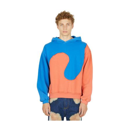 ERL Sweatshirts Hoodies , Blauw , Heren , Maat: M