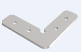 SYNERGY U-Profil zub ALU143/ALU144/ALU145/ALU146 Verbinder 90°