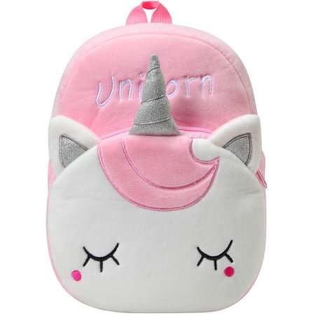 Børne rygsæk til piger, sød småbørns rygsæk plys 3D dyr M