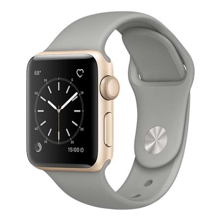 Grå Apple Watch 1/2/3/4/5/6/7/se Klockarmband Silikon 42/44/45 Grå 42/44