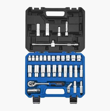 Biltema - Pipenøkkelsett 3/8" 33 deler
