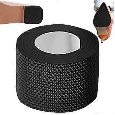 Skohalkskydd, halkfria skosulor, 1 meter långa sulskydd hälskydd skogummi, skokuddar för kvinnor