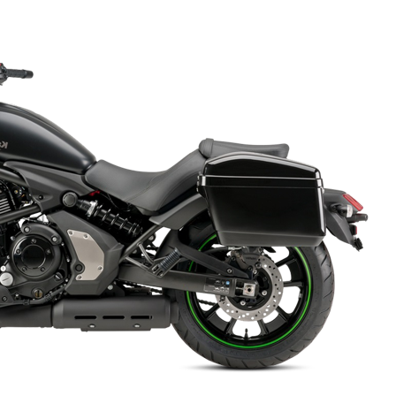 CustomAcces Easy Left Saddle Bag Black 311x432x190mm