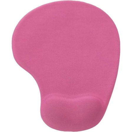 Musemåtte til computer, kontormusemåtte blanke musemåtter ultratynd lille musemåtte med håndledsstøtte pink