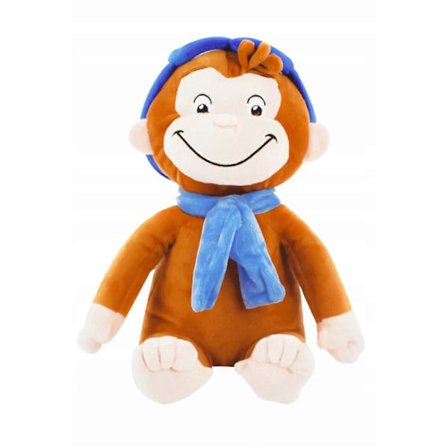 Pehmolelu Utelias Vili Apina Iso 30 Cm Alkuperäinen