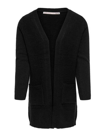 Koglesly L/S Open Cardigan Knt Noos Black Kids Only