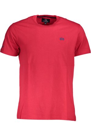 La Martina T-shirt Maniche Corte Uomo Rosso