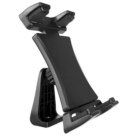 iPad Stativfäste, 360 Graders Roterbar Universell Klämhållare för iPad Pro 12.9 11 10.5, iPad Air Mini, Surface Tab, A