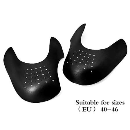 2 kpl New Shoe Care Sneaker Anti Crease Toe Caps Protector Str