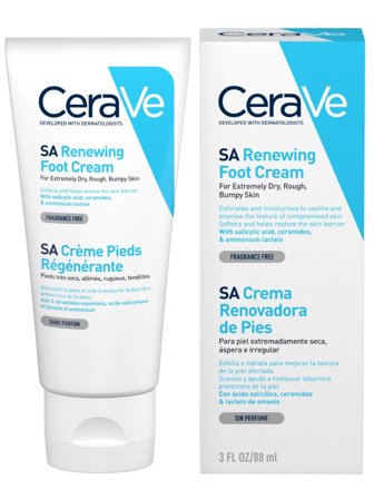 CeraVe Body Care SA Renewing Foot Cream 88ml