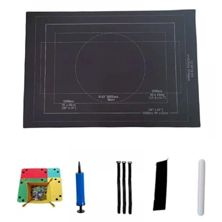 Puslespilmåtte til børn, professionel puslespilsrulle, filtpuslespilmåtte
