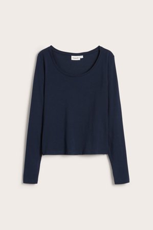 Kappahl | Långärmad topp | Mörkblå