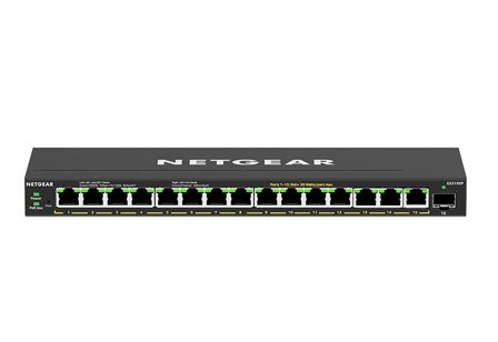 Netgear Plus GS316EP - switch - 16 porter - Styrt