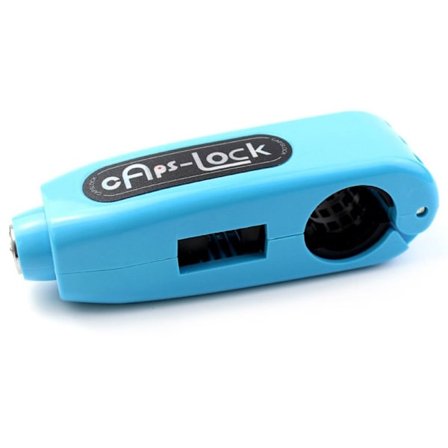 Motorcykel Grip Lock Styrlås BLÅ