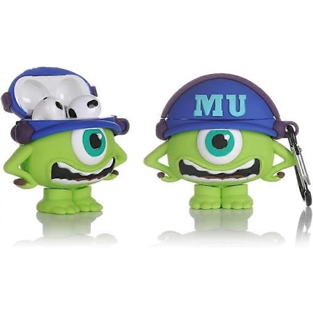 Passform designad för Airpods 3:e generationen 2021, Silikon Tecknad Söt Fodral Skyddande Stötsäkra Skal för Airpods 3