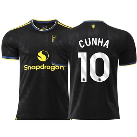 25-26 Manchester United F.C. Bortedrakt NO.10 CUNHA Treningsfotballdrakt S-2XL NO.10-XA NO.10 XXL