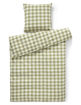 compliments Square Bed Linen 150X210/50X60 Cm - Green - 150X210;50X60CM