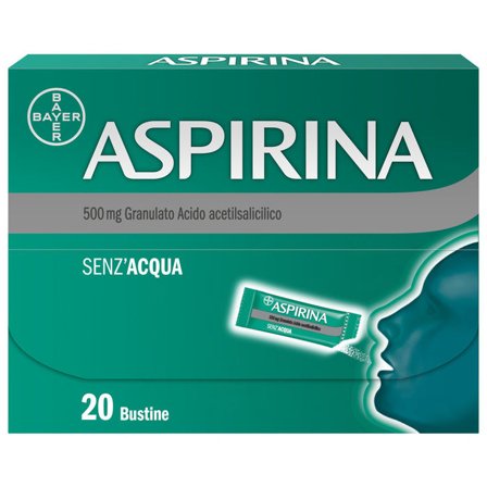 Aspirina in Granuli Senz'Acqua Antidolorifico e Antinfiammatorio