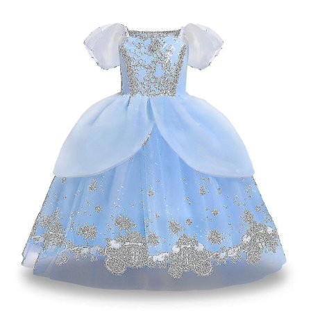 Jentebarne Tulle Tutu Ballkjole Erme Kostyme Fest