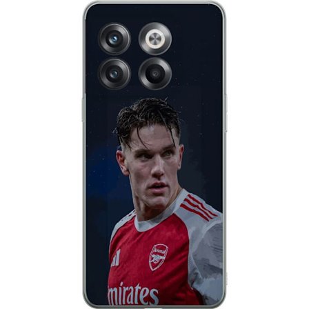 Kompatibelt Mobildeksel til OnePlus 10T Pastellregnbue med hvite stjerner og myk fargeovergang i drømmende himmeldesign