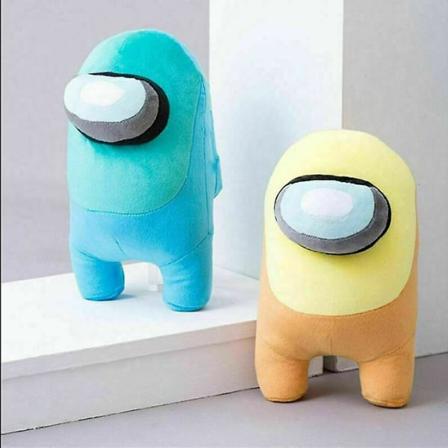 Among Us Pehmoinen Pehmolelu Nuken Peli Plushie Lasten Lahja Yellow