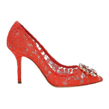 Dolce & Gabbana Pumps Rød, Dame, Størrelse: 36 EU