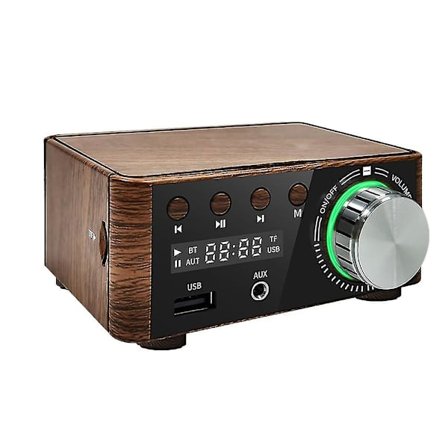 Bt5.0 Digital Forstaerker Mini Bærbar 80wx2 2.0 Stereo Klasse D Hifi Audio Mp3 Afspiller Tabsløs Afspiller