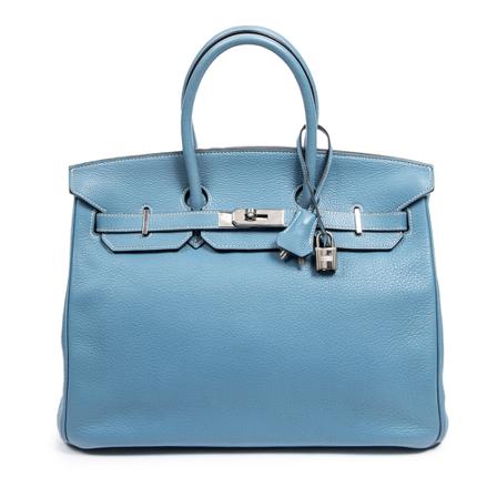 Hermès Vintage - Vintage Väskor - Blå - Dam - Storlek: One Size, Dam, Storlek: ONE SIZE