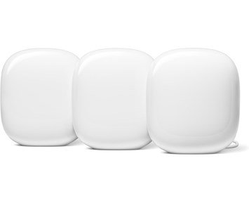 Google-Nest Wifi Pro – 3-pk-Nest Wifi Pro – Wi-Fi 6E – raskt og pålitelig wifi-system for hjemmet-Networking-Mesh