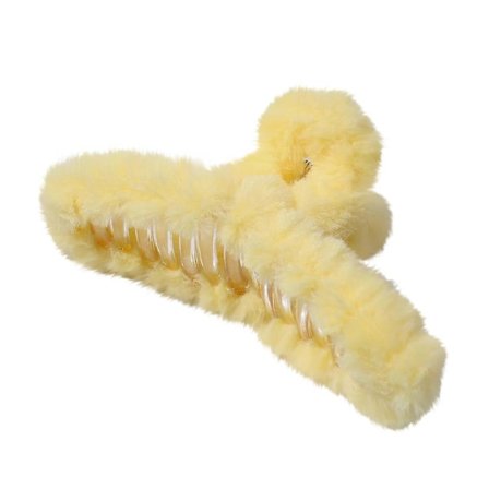 Plys pind stort hårklemme efterår vinter hårklemme sød kvinder