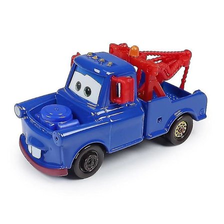 Pixar Cars Metal Diecast Golden Young Ivan Lightning Mcqueen Tow Mater Dr. Damage Arvy Big Wheel Foot Bilmodell Leketøysgave(1)