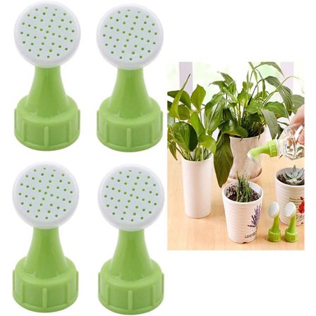 4 stk. flasketop sprinkler DIY lille vandkande plastik plante