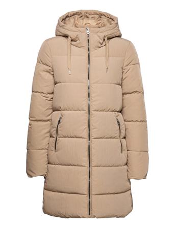 Onldolly Long Puffer Coat Cc Otw Beige ONLY