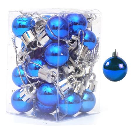 Julekugler 24stk 2cm Mini Julekugle Ornamenter Shatte