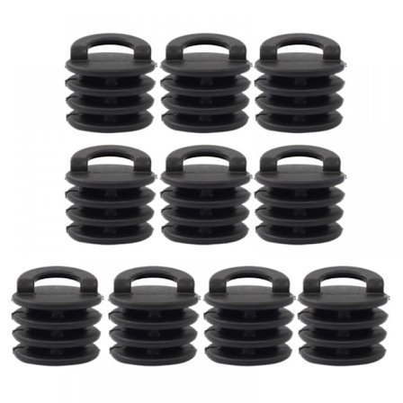 10 stk/pakke 41mm Kajakk Marine Båt Scupper Avløpshull Stopper Scupper Plugger for Oppblåsbar Båt Kajakk