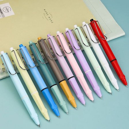 12st utdragbar reservoarpenna Skrivpenna Bläckpennor